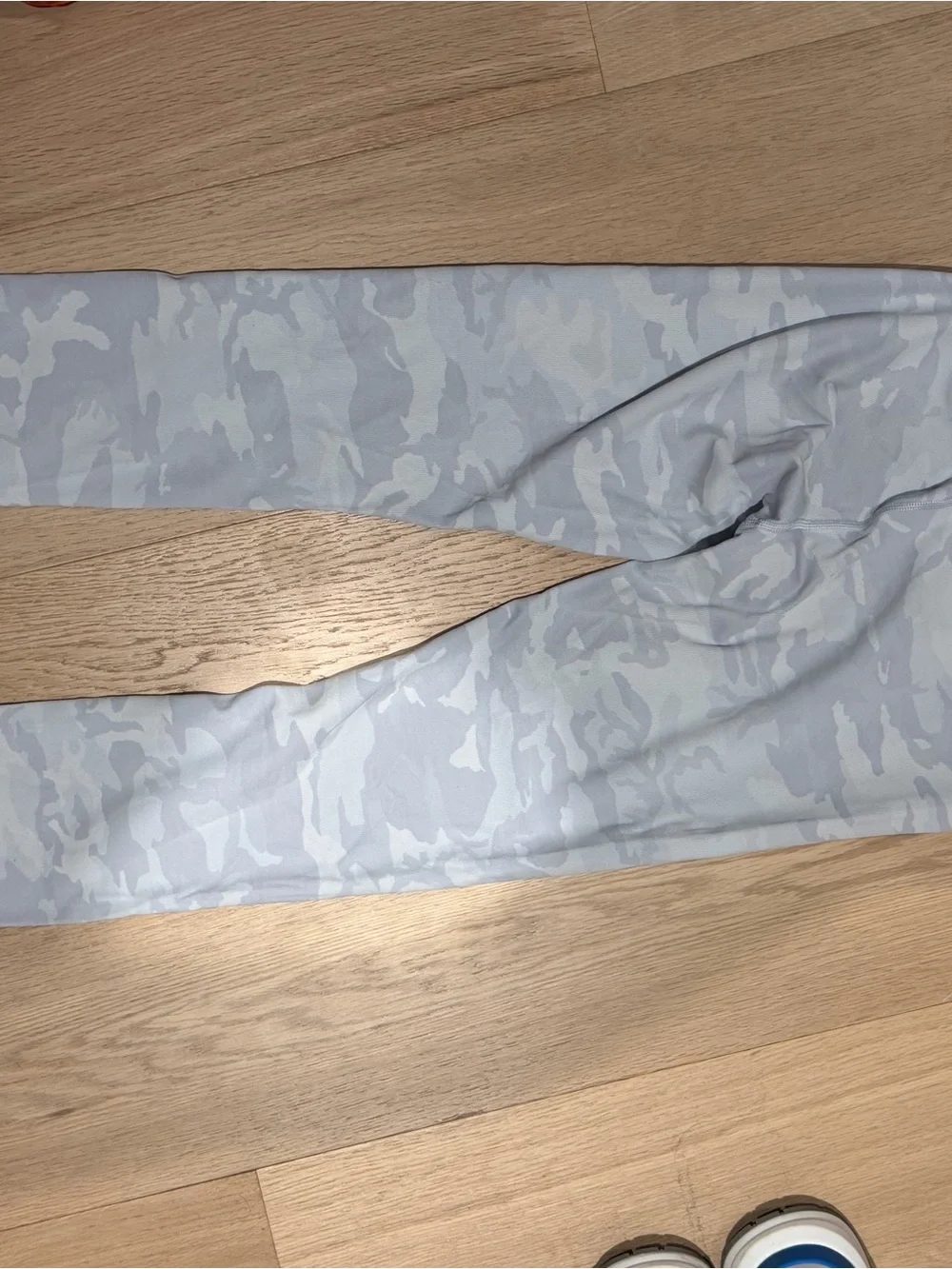lululemon athletica Light Gray Camo High-Rise Leggings